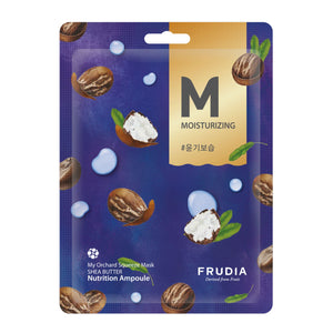 Feuchtigkeitsspendende Squeeze-Gesichtsmaske mit Sheabutter - Frudia - 1