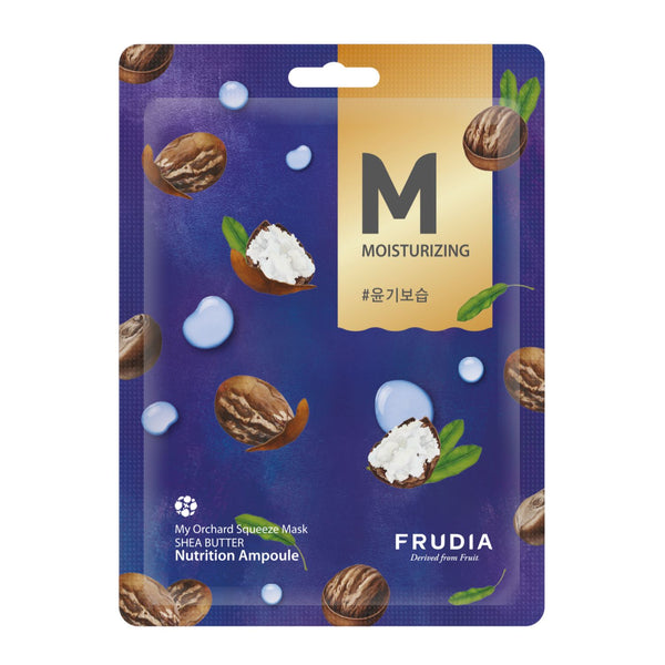 Feuchtigkeitsspendende Squeeze-Gesichtsmaske mit Sheabutter - Frudia - 1