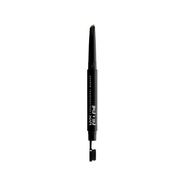 Fill &amp; Fluff Augenbrauenstift - Professionelles Make-up - Nyx : FILL &amp; FLUFF EYBRW PMD PNCL-TAUPE - 1