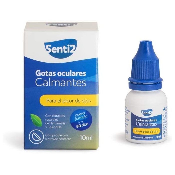 Beruhigende Augentropfen - für Juckreiz - Senti-2 - 1