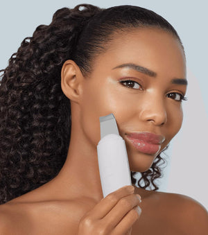 Hautschaber mit Mikrostrom - Mitesser - Geske : White Rose Gold - 6