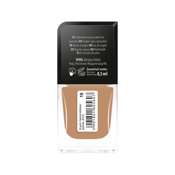 Nagellack - 1 Schicht Maniküre-Nagellack - Wibo : 1 Coat Manicure - 19 - 2