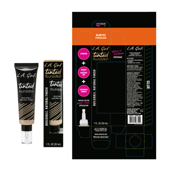 Base de Maquillaje Getönte Foundation - L.A. Girl : Porcelain - 2