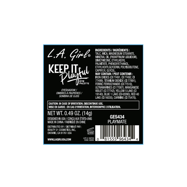 Lidschatten-Palette in limitierter Auflage – Keep It Playful - L.A. Girl : Playmate - 4