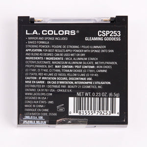 Strobing Puder-Highlighter - L.A. Colors : Gleaming Goddess - 2