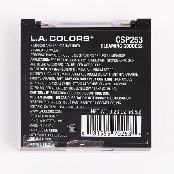 Strobing Puder-Highlighter - L.A. Colors : Gleaming Goddess - 2