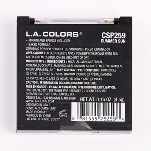 Strobing Puder-Highlighter - L.A. Colors : Summer Sun - 2