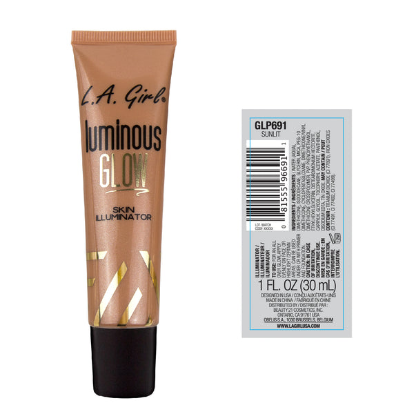 Iluminador Líquido - Leuchtender Glow Skin Illuminator - L.A. Girl : Sunlit - 2