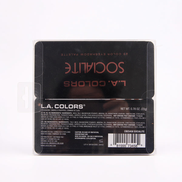 Party-Schattenpaletten - L.A. Colors : Paleta de sombras Party - Socialité - L.A. Colors - 3