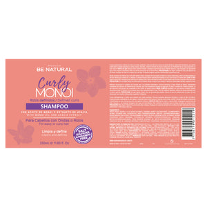 Definiertes Rizos Curly Monoi Shampoo 350ml - Be Natural - 2
