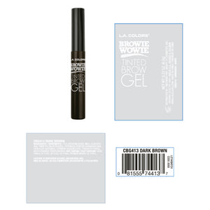 Browie Wowie Fixiergel für Augenbrauen - L.A. Colors : Dark Brown - 2