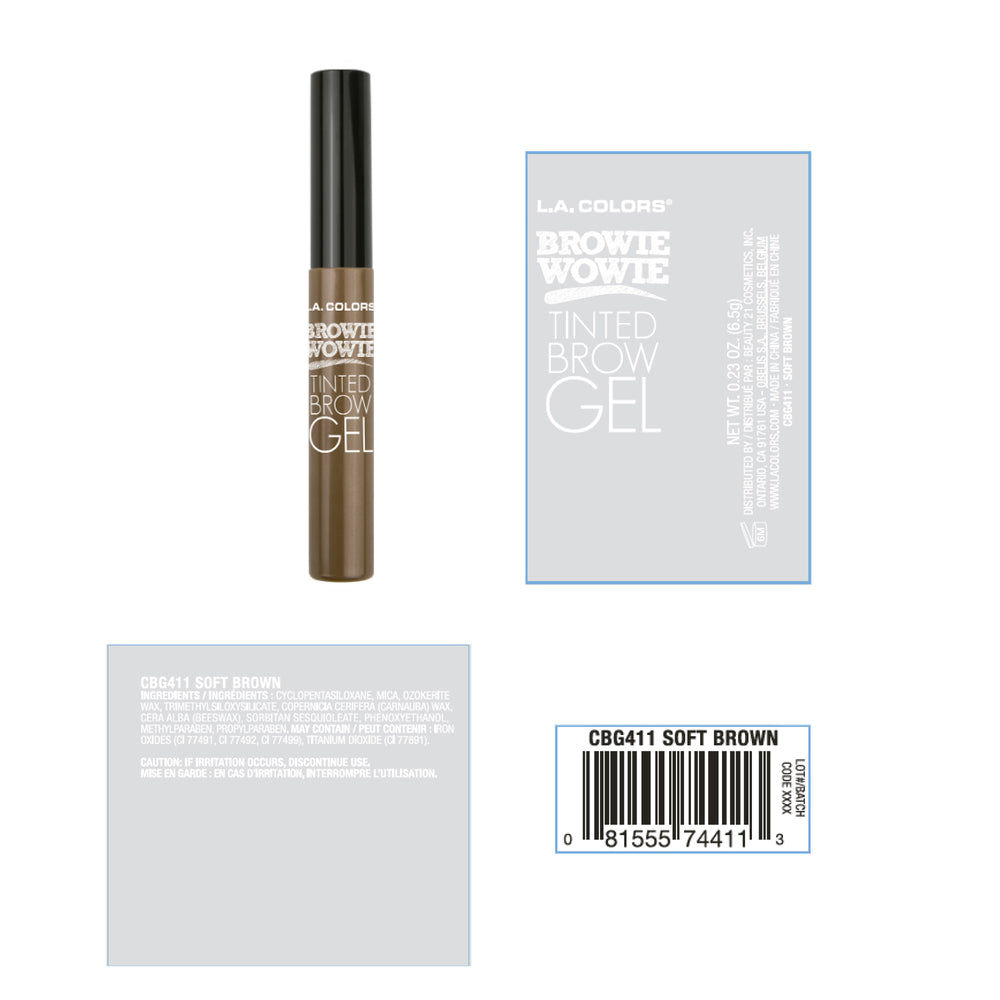 Browie Wowie Fixiergel für Augenbrauen - L.A. Colors - 1