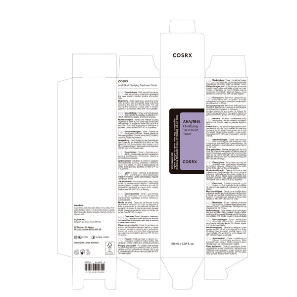 Klärendes Gesichtswasser - 150 ml - Cosrx - 4