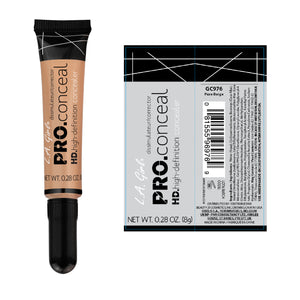 Corrector Líquido - Pro Conceal Hd Concealer - L.A. Girl : Pure Beige - 2