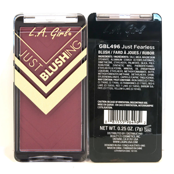 Colorete - Nur erröten - L.A. Girl : Just Fearless - 2