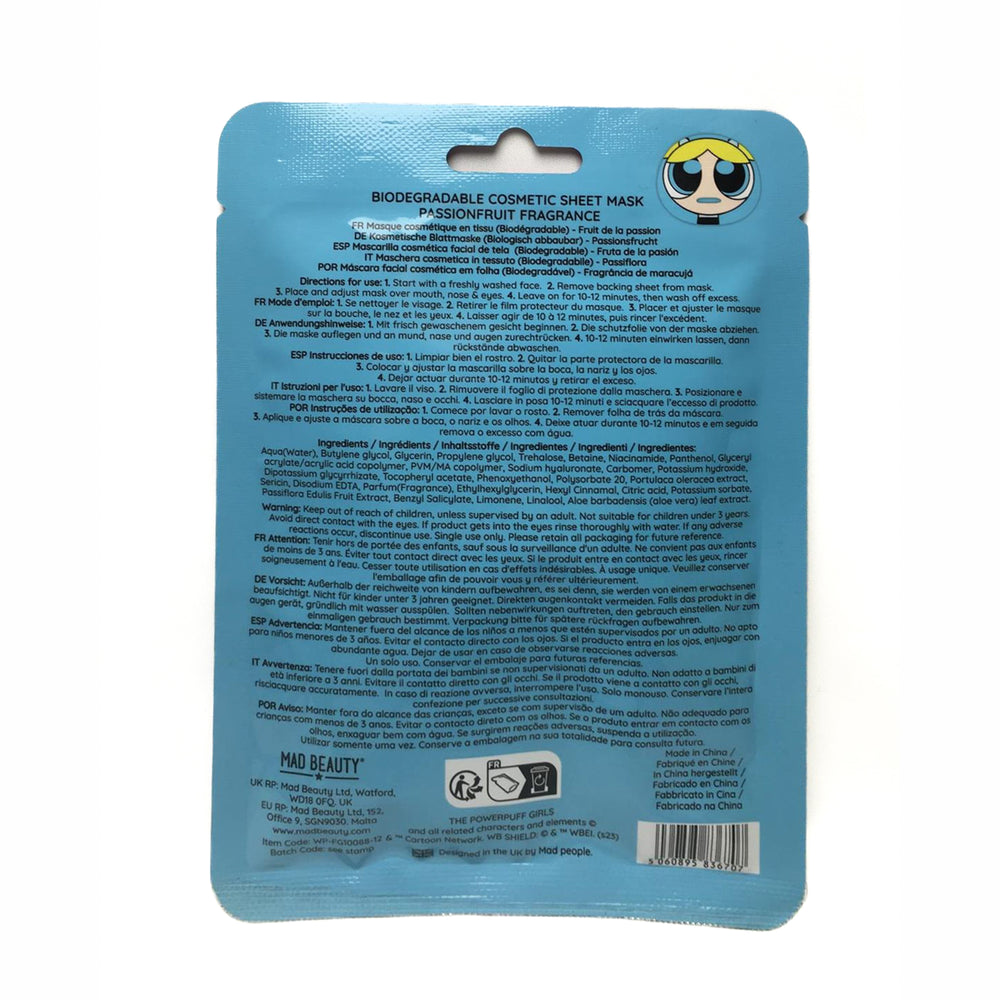 Powerpuff Girls Gesichtsmaske - Blase - Mad Beauty - 1