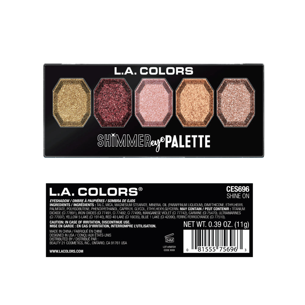 LA Colors - Lidschatten-Palette Shimmer Eye - L.A. Colors - 1