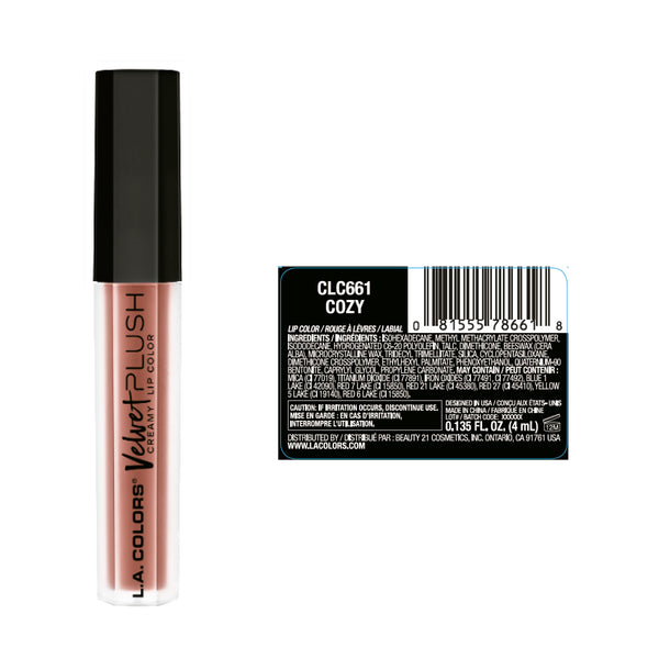 Labial Líquido Samtplüsch - L.A. Colors - 2