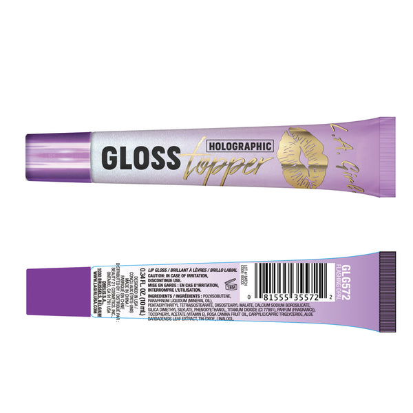 Holographischer Gloss Topper Lipgloss - L.A. Girl : Flashing Opal - 3