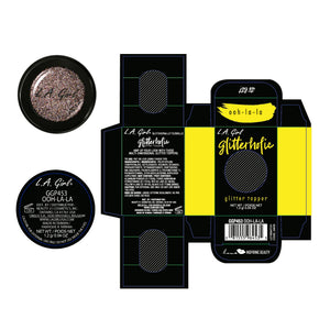 Lidschatten - Glitter Topper Glitterholic - L.A. Girl : Ooh-La-La - 3