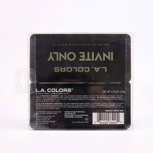 Party-Schattenpaletten - L.A. Colors : Paleta de sombras Party - Invite Only - L.A Colors - 3