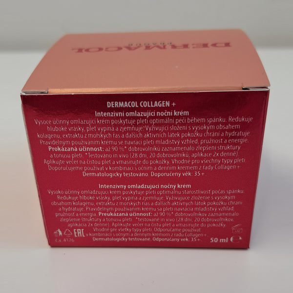 Intensive Rejuvenating Night Cream - Collagen+ - Dermacol - 4