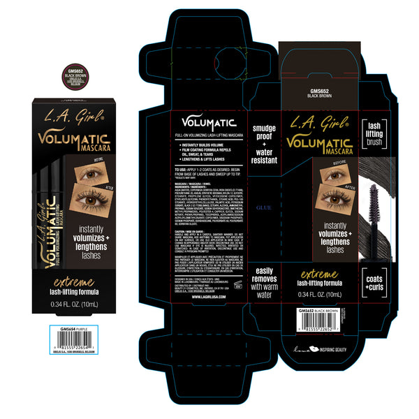 Wimperntusche - Volumatic - L.A. Girl : Black - 2