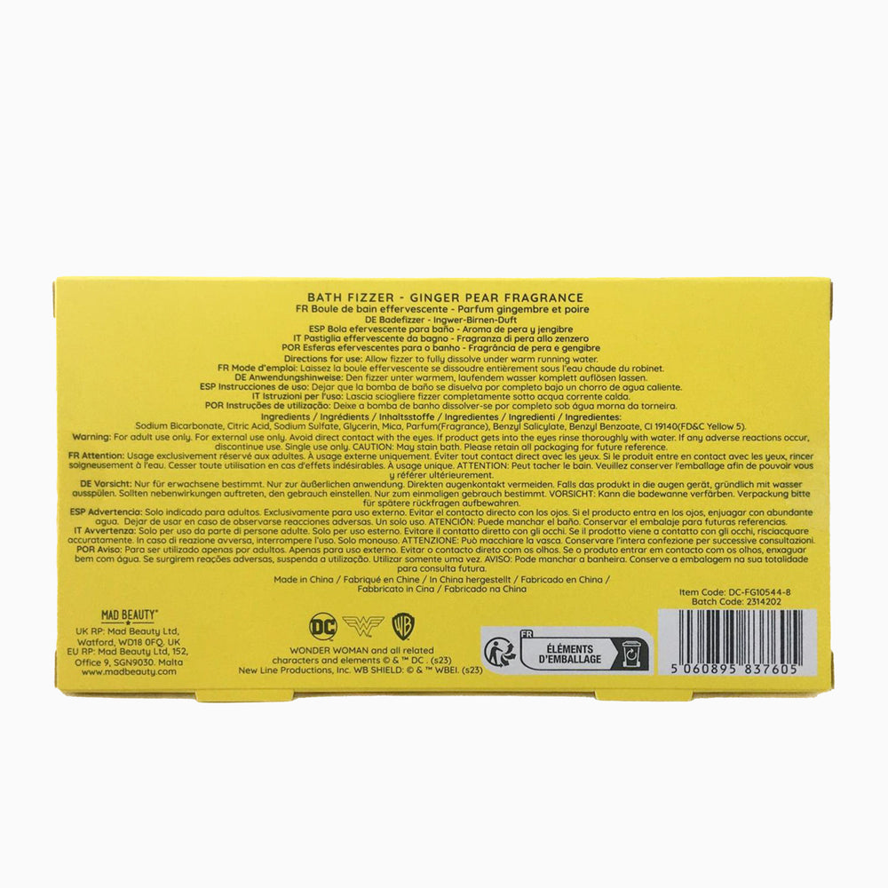 Sprudelnde Badebombe - Wonderwoman - Mad Beauty - 1