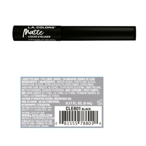 Flüssiger Eyeliner - L.A. Colors : Black - 2