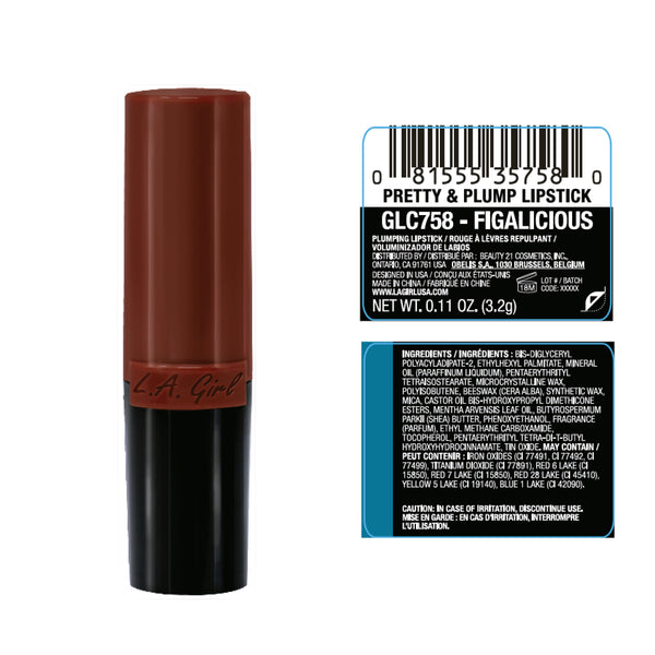 Pretty & Plump Lippenstift - L.A. Girl : Figalicious - 2
