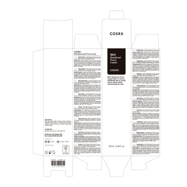 Chemisches Peeling mit BHA Blackhead Power Liquid - Cosrx - 4