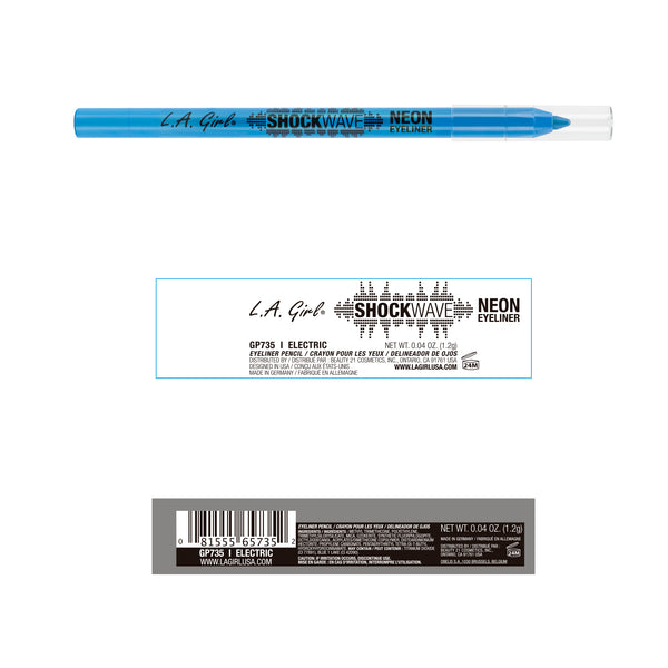 Kajalstift - Shockwave Neon - la Girl - L.A. Girl : Electric Blue - 2