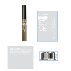 Browie Wowie Fixiergel für Augenbrauen - L.A. Colors : Soft Brown - 2