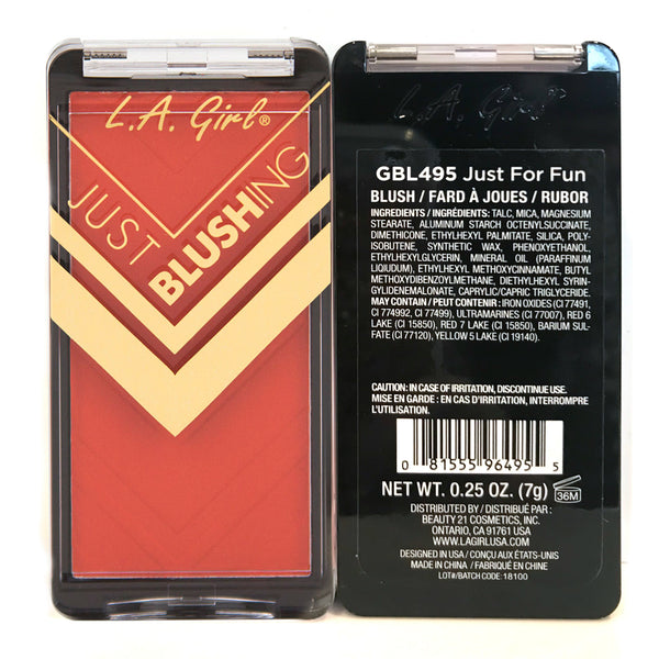 Colorete - Nur erröten - L.A. Girl : Just For Fun - 2