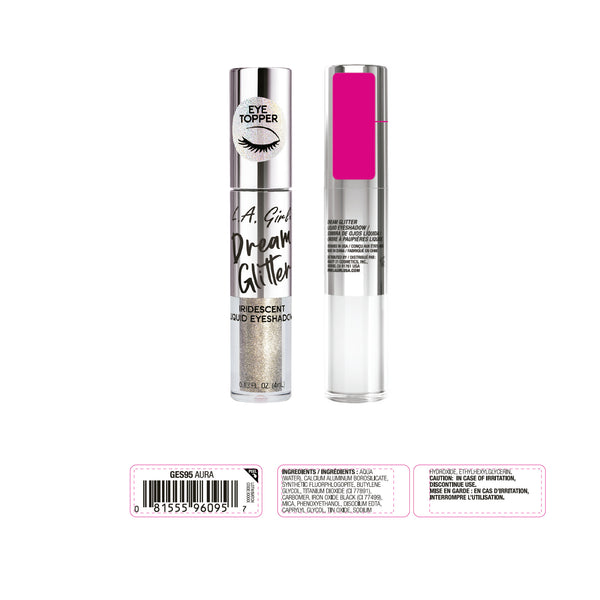 Flüssiger Lidschatten mit verträumtem Glitzer - L.A. Girl : Aura - 2