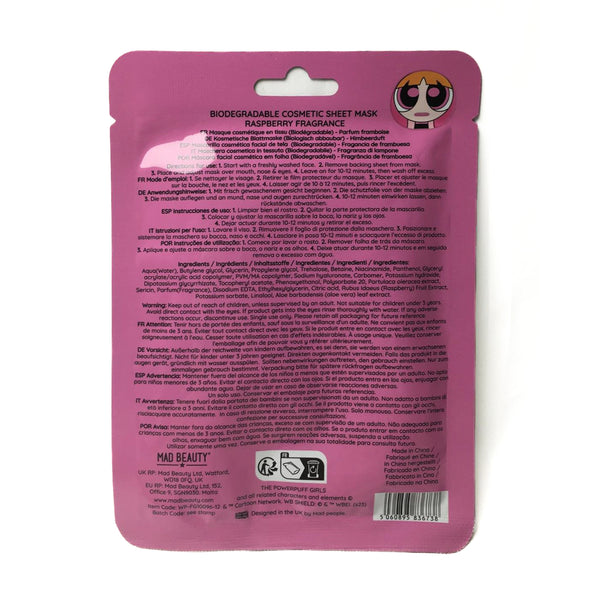 Powerpuff Girls Gesichtsmaske - Blüte - Mad Beauty - 2