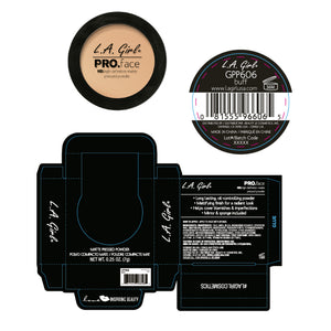 Kompaktpuder - Pro Face Matt - L.A. Girl : Buff - 2