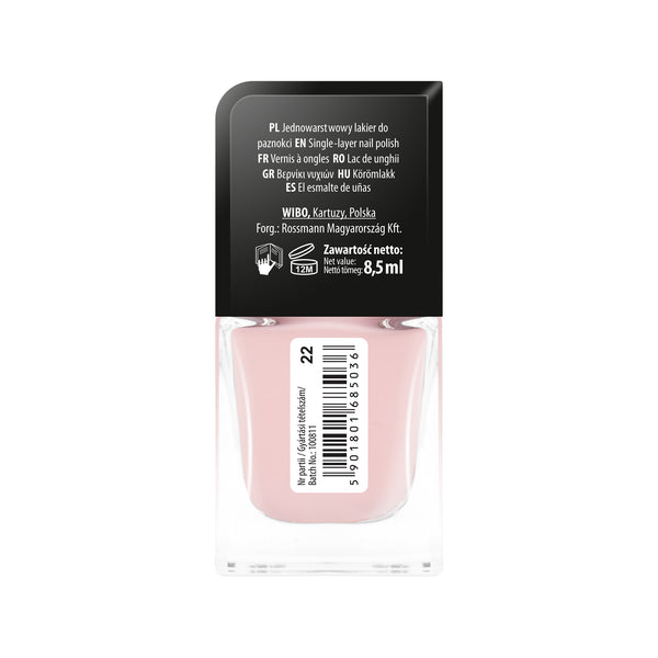 Nagellack - 1 Schicht Maniküre-Nagellack - Wibo : WIBO Esmalte de Uñas 1Coat Manicure N22 - 2