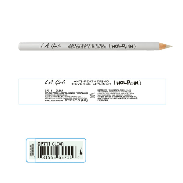 Fixierender Lippenstift - Hold It in Reverse "Transparent" - la Girl - L.A. Girl - 2