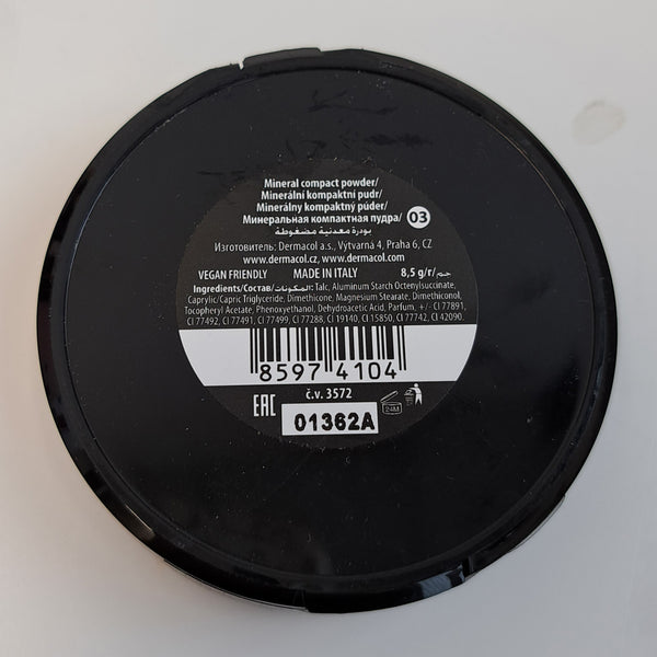Korrekturpuder Kompaktpuder - Dermacol : 03 - 2