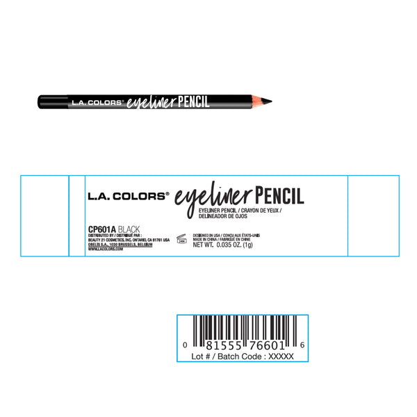 Eyeliner-Stift - L.A. Colors : Black - 2