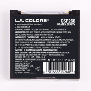Strobing Puder-Highlighter - L.A. Colors : Brazen Beauty - 2