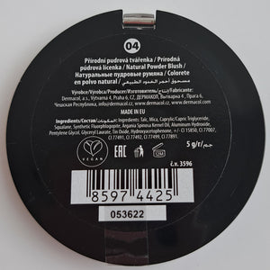 Natürliches Puderrouge - Dermacol : 04 - 2