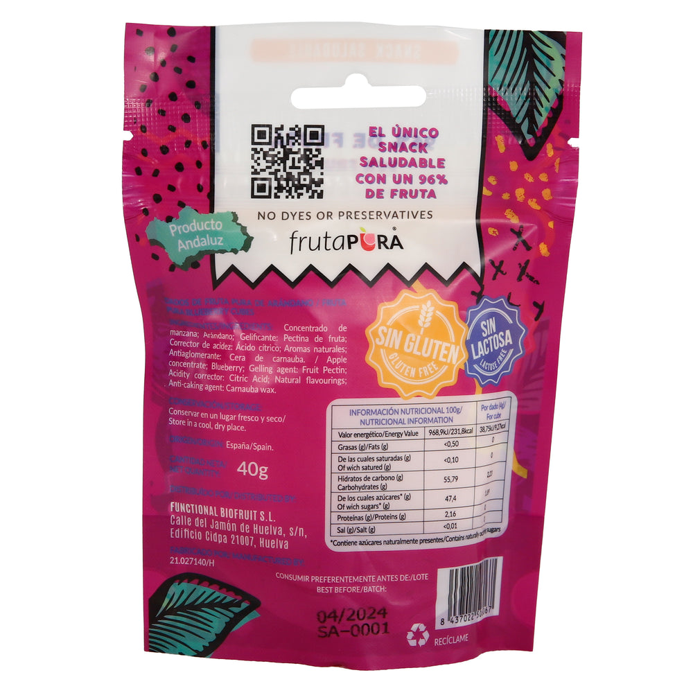 Gesunder Fruchtsnack - Heidelbeere - Fruta Pura - 1
