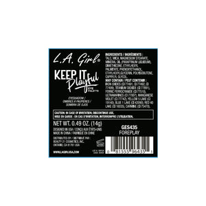 Lidschatten-Palette in limitierter Auflage – Keep It Playful - L.A. Girl : Foreplay - 4
