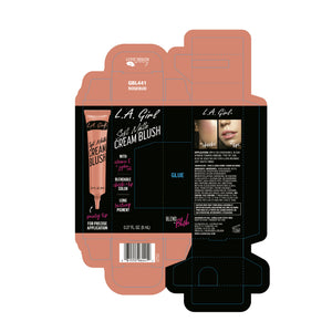 Weiches, mattes Creme-Rouge - L.A. Girl : Rosebud - 2