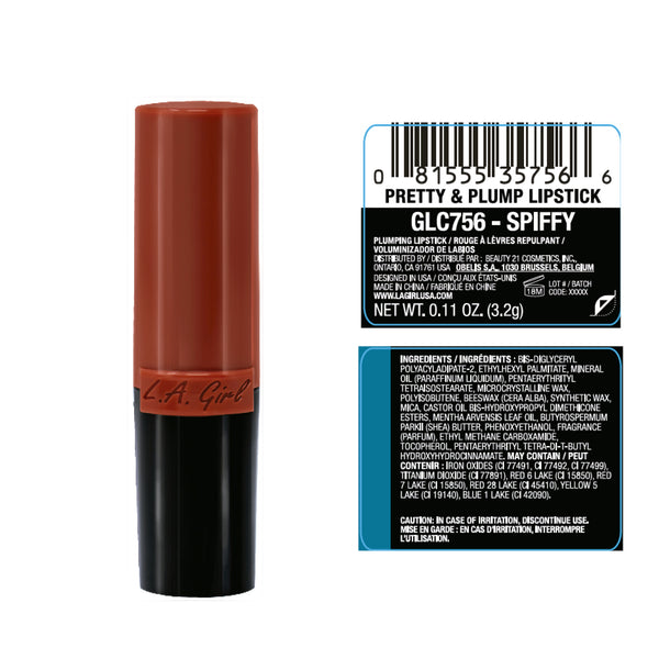 Pretty & Plump Lippenstift - L.A. Girl : Spiffy - 2