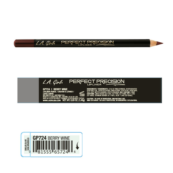 Lippenstift - Perfekte Präzision - L.A. Girl : Berry Wine - 2