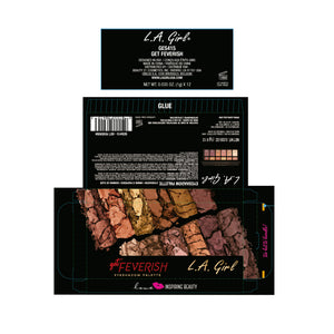 Lidschatten-Palette Fanatic Get Feverish - L.A. Girl - 4