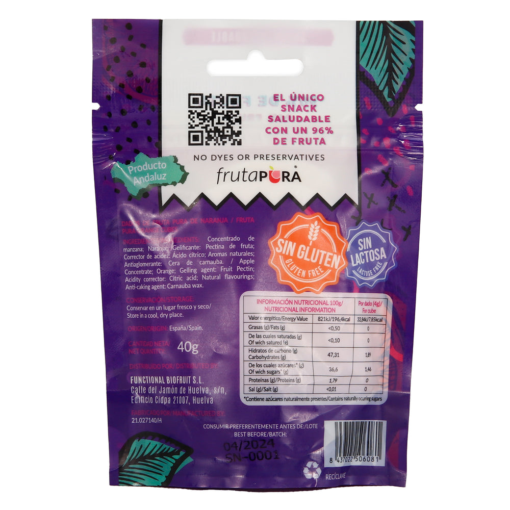 Gesunder Fruchtsnack - Orange - Fruta Pura - 1